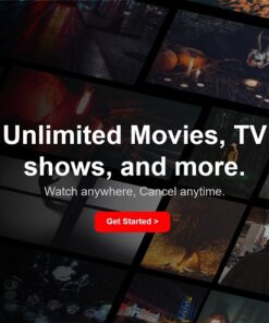 Mẫu PowerPoint phim Netflix