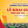 Phông nền lễ Khai giảng mới nhất