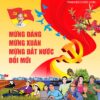 Pano cổ động Mừng Đảng Mừng Xuân Mừng Đất Nước đổi mới