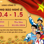 Banner Thông Báo Nghỉ Lễ 30 Tháng 4 Và Mùng 1 Tháng 5