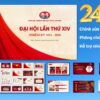 Slide Đại hội Đảng bộ nhiệm kỳ 2025 – 2030, tặng phông chữ