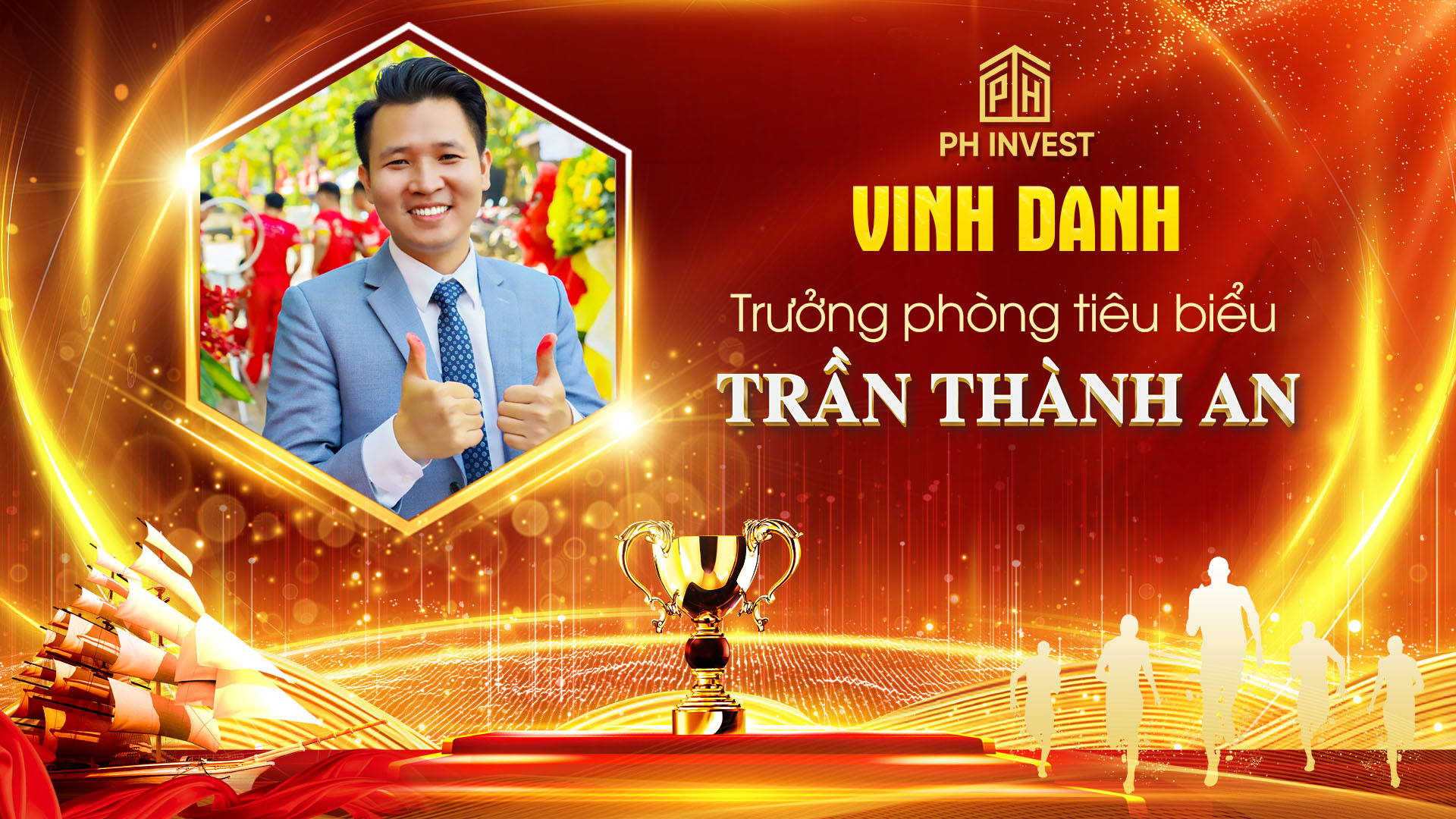 Mẫu banner vinh danh cá nhân tiêu biểu (file PSD) 2 Mẫu banner vinh danh cá nhân tiêu biểu