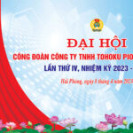 Mẫu phông nền Đại hội Công Đoàn
