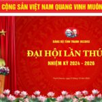 Phông nền Đại hội Đảng bộ, Chi bộ tặng phông chữ