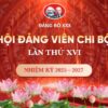 Slide Đại hội Chi Bộ tặng phông chữ