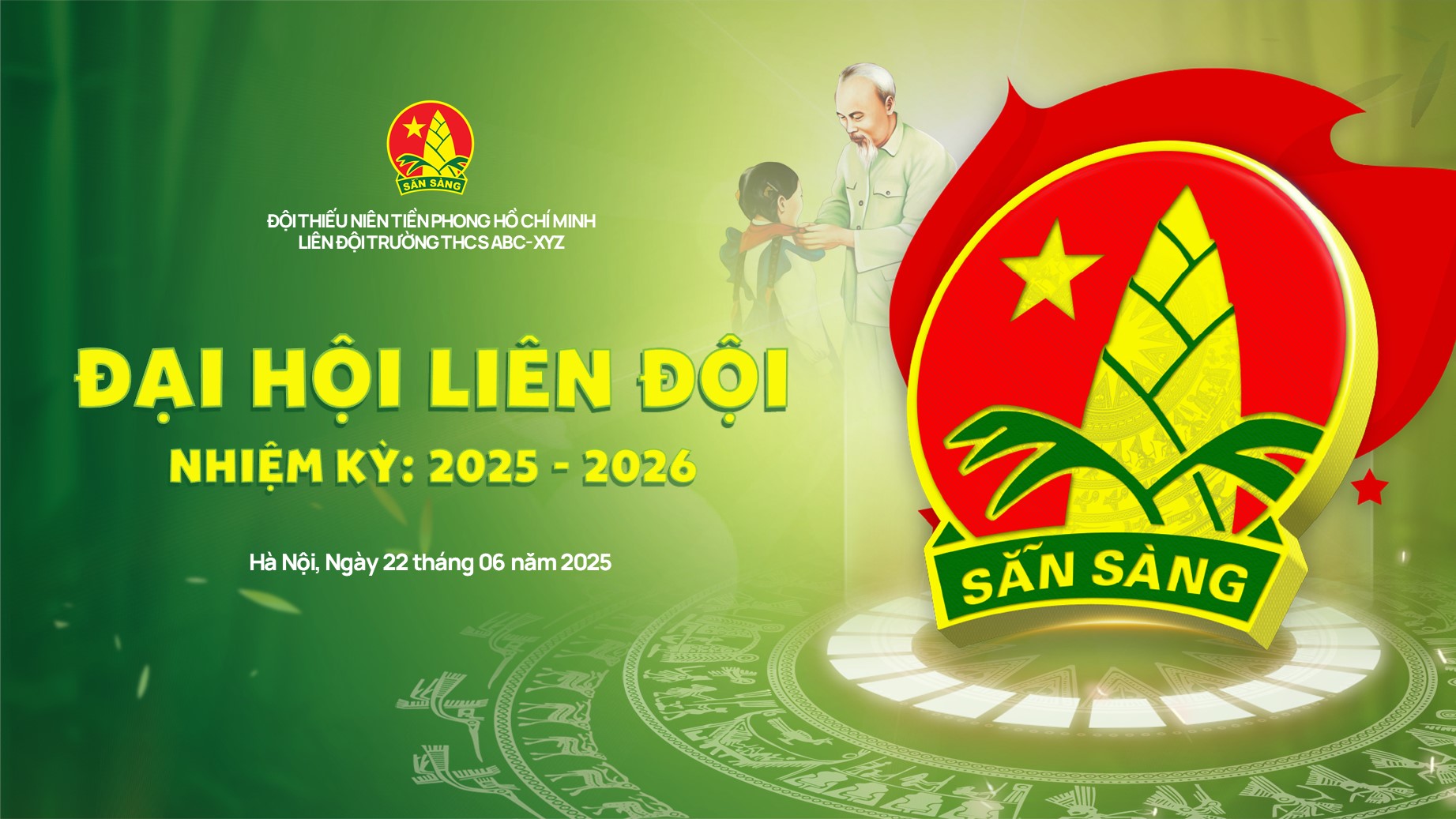 Slide PowerPoint Đại hội Liên Đội