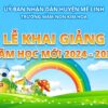 Background lễ khai giảng năm học mới