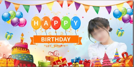 Mẫu backdrop tổ chức sinh nhật