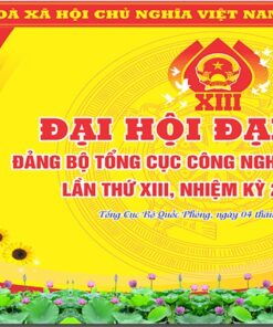 Mẫu corel phông nền Đại hội Đại biểu Đảng bộ