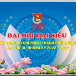 Mẫu corel phông nền Đại hội Đoàn Thanh niên Cộng Sản Hồ Chí Minh