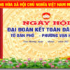Mẫu phông nền Ngày hội Đại đoàn kết toàn Dân tộc