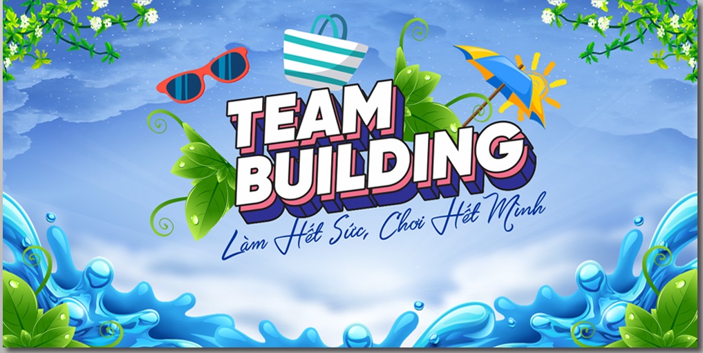 Mẫu phông nền Team building đẹp