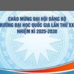 Mẫu vector backdrop chào mừng Đại hội Đảng bộ