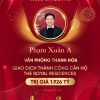 Poster vinh doanh và chúc mừng cá nhân xuất sắc