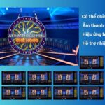 Slide Gameshow trò chơi Ai là Triệu phú VTV3 tặng phông chữ