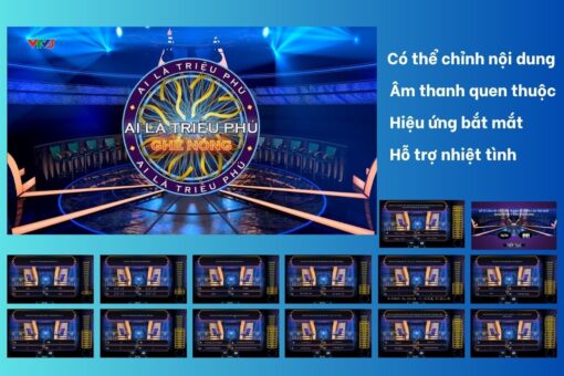 Slide Gameshow trò chơi Ai là Triệu phú VTV3
