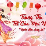 Mẫu background Trung Thu Tết của mọi nhà, tặng phông chữ