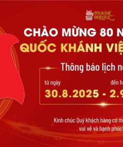 Banner thông báo lịch nghỉ lễ Quốc Khánh 2-9