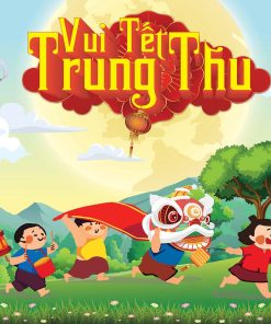 Mẫu backdrop vui Tết Trung Thu đẹp