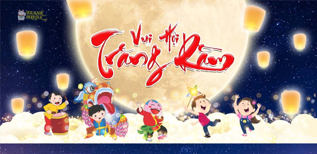 Mẫu banner Trung Thu Vui hội Trăng rằm