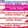 Bandroll chào mừng ngày Phụ nữ Việt Nam