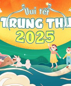Mẫu banner Vui Tết Trung Thu 2025