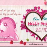 Mẫu banner chúc mừng Ngày phụ nữ Việt Nam 20-10