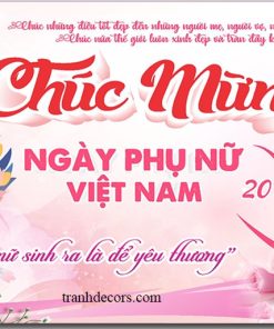 Mẫu corel phông nền Ngày Phụ Nữ Việt Nam 20-10