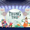 Mẫu corel trang trí sân khấu lễ hội Tết Trung Thu