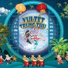 Mẫu phông nền Tết trung thu 2025