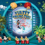 Mẫu phông nền Tết trung thu 2025, tặng phông chữ