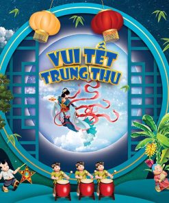 Mẫu phông nền Tết trung thu 2025
