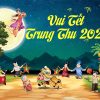 Mẫu phông nền Vui Tết Trung Thu 2025 đẹp