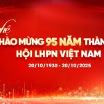Phông nền Văn nghệ chào mừng thành lập hội Liên Hiệp Phụ Nữ Việt Nam