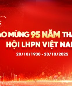 Phông nền Văn nghệ chào mừng thành lập hội Liên Hiệp Phụ Nữ Việt Nam