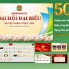 Slide Đại hội Nông dân 50 trang, tặng phông chữ