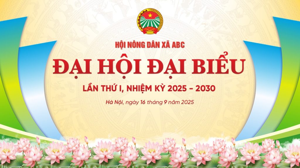 Slide PowerPoint Đại hội Nông dân