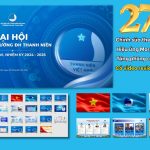 Slide Đại hội Liên hiệp Thanh niên Việt Nam 27 trang, tặng phông chữ