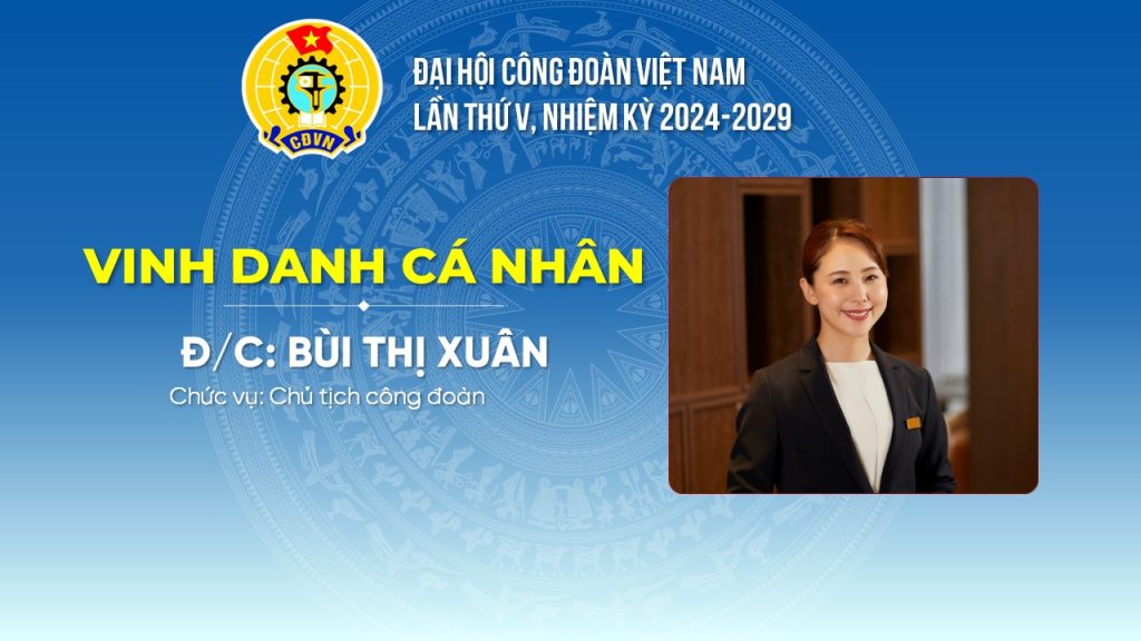 Vinh danh cá nhân xuất sắc