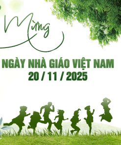 Mẫu phông nền Ngày Nhà Giáo Việt Nam 20 tháng 11
