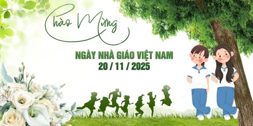 Mẫu phông nền Ngày Nhà Giáo Việt Nam 20 tháng 11