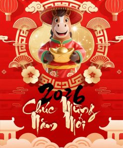 Hình nền Tết Bính Ngọ 2026