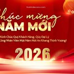 Mẫu banner Chúc mừng Năm mới 2026 Bính Ngọ