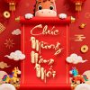 Mẫu hình nền chúc mừng năm mới 2026 Bính Ngọ đẹp