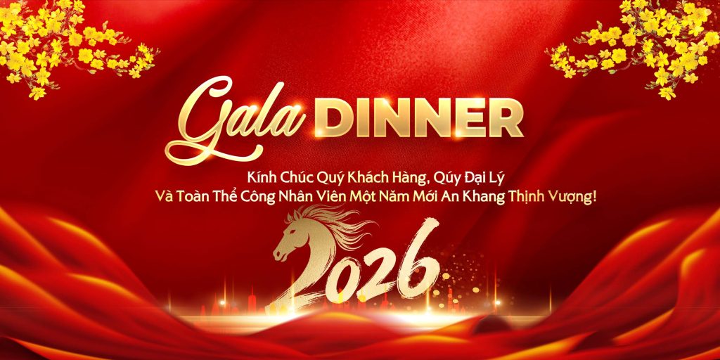 Mẫu phông nền Gala Dinner năm 2026