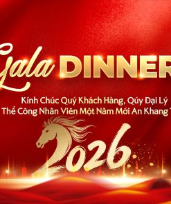 Mẫu phông nền Gala Dinner năm 2026