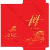 Mẫu vector bao lì xì năm 2026 Bính Ngọ
