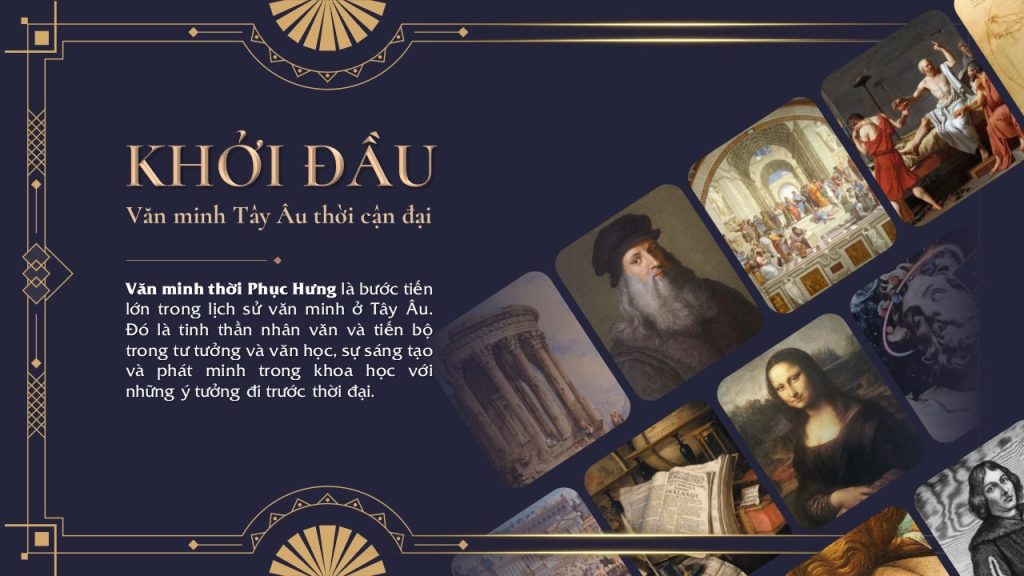 Sự khởi đầu cho nền văn minh Phục Hưng