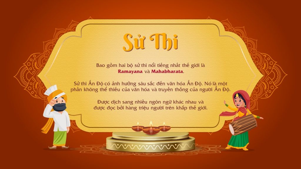 Sử thi là văn học ấn tượng của Ấn Độ