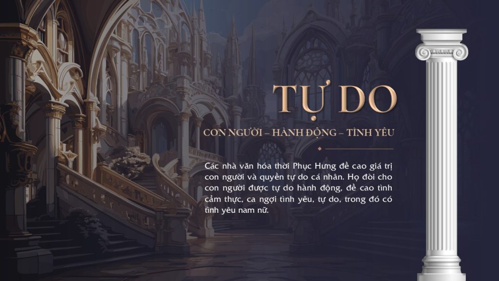 Sự tư do trong văn minh Phục Hưng